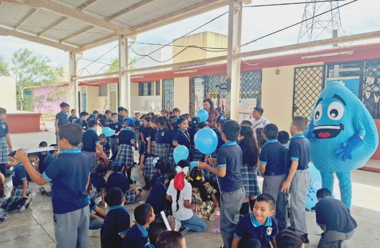 Fomenta COMAPA Reynosa el uso responsable del agua en escuelas