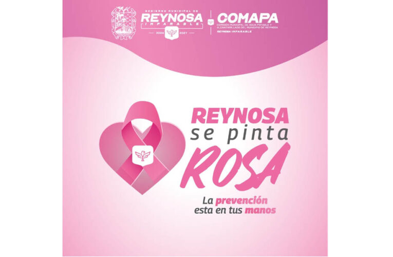 Impulsa COMAPA iniciativa del Municipio y DIF-Reynosa contra el cáncer de mama