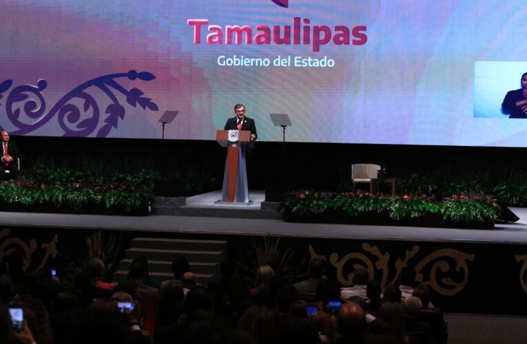 A tres años de la transformación, Américo rinde mensaje al pueblo de Tamaulipas