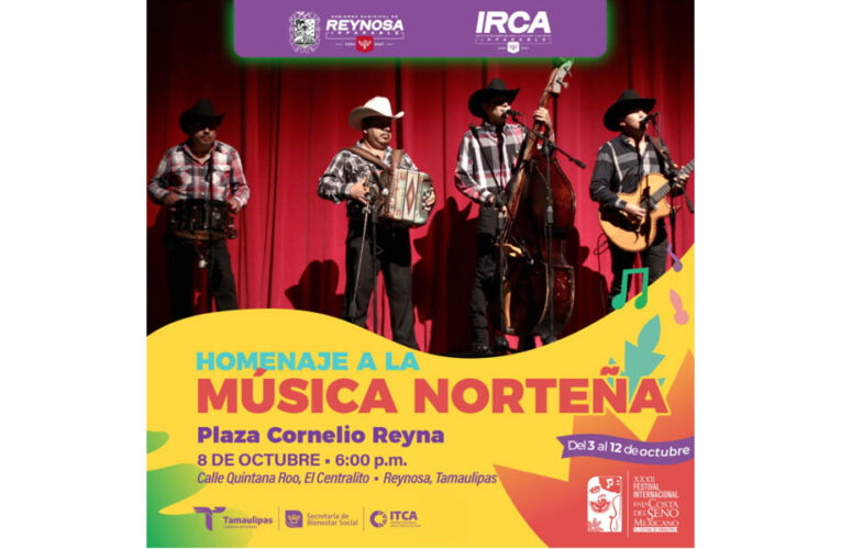 Rinde Gobierno de Carlos Peña Ortiz homenaje a la música norteña