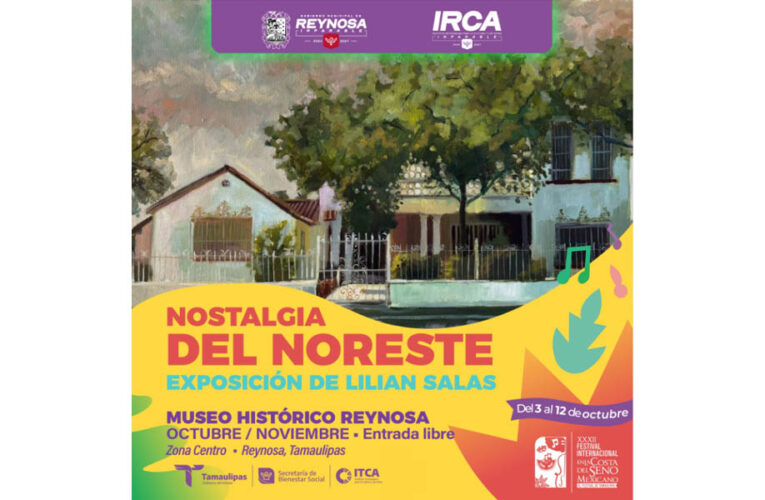 Invita Gobierno de Carlos Peña Ortiz a conocer la identidad de Reynosa plasmada en óleo