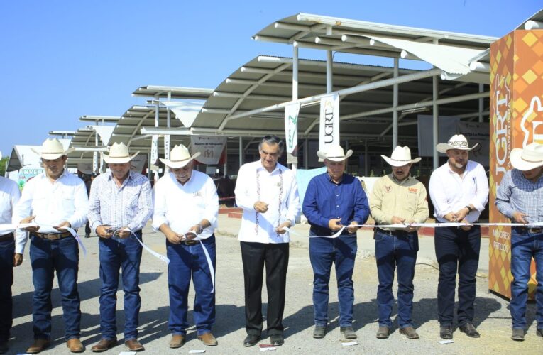 Inaugura Américo Villarreal exposición ganadera en la Feria Tamaulipas 2025