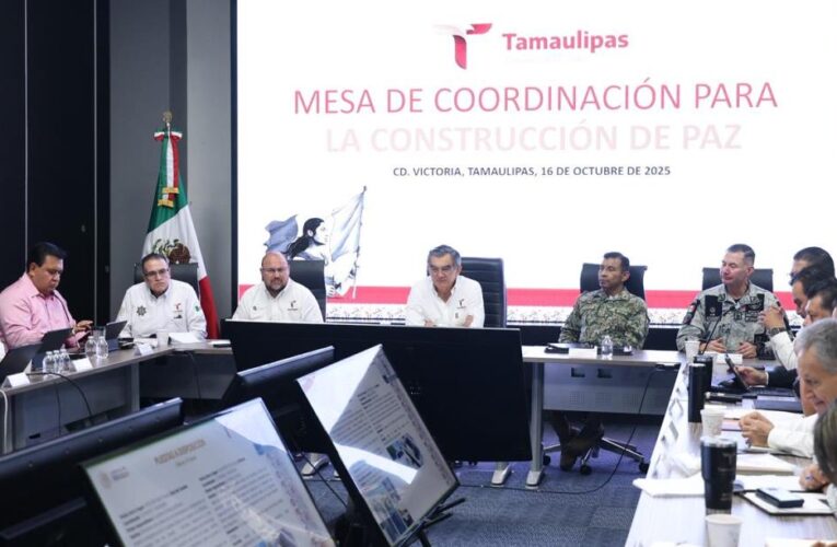 Instruye Américo Villarreal a mantener vigilancia permanente en zona conurbada ante crecida del Pánuco