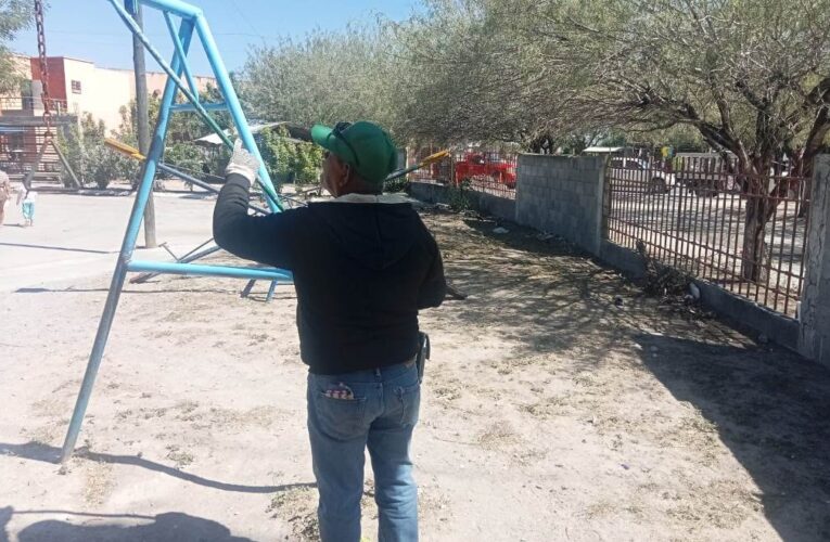 Mejora Gobierno de Carlos Peña Ortiz espacios públicos para niños en Reynosa