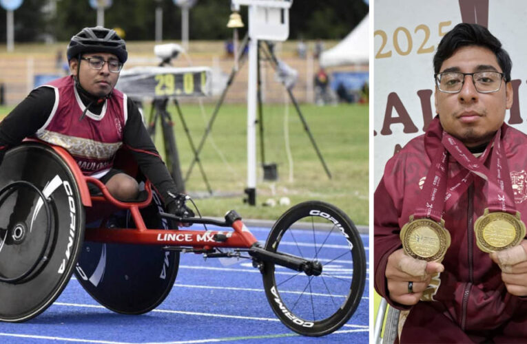 Brilla reynosense con doble Oro en Paralimpiada Nacional CONADE 2025