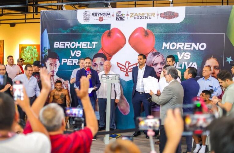 Encabezaron Ceremonia de Pesaje Carlos Peña Ortiz y Mauricio Sulaimán Saldivar