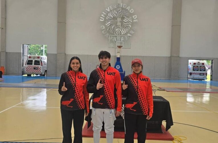 Estudiantes de la UAT Conquistan el Medallero en el Nacional de Esgrima.