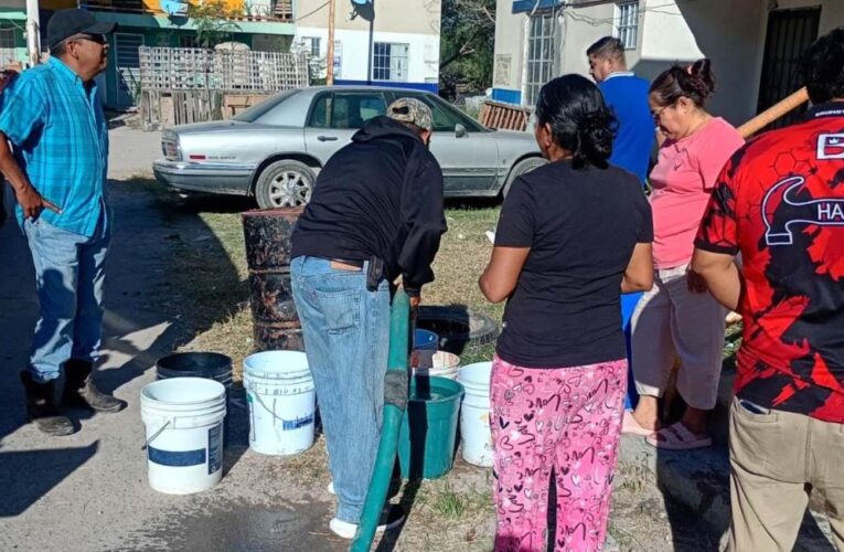 Atiende Carlos Peña Ortiz necesidad de agua potable en colonias