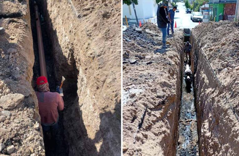 Rehabilita COMAPA drenaje sanitario en la Zona Centro