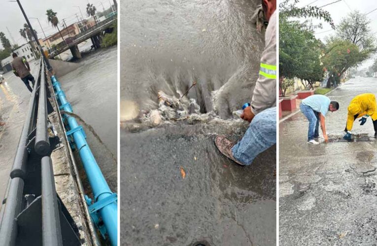 Realiza COMAPA limpieza de pluviales en diferentes sectores