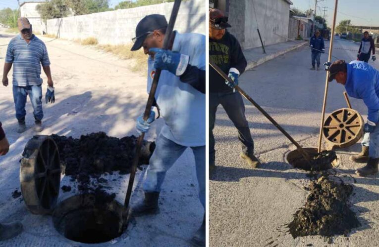 Exhorta COMAPA a cuidar las redes sanitarias evitando arrojar basura y cualquier tipo de desecho