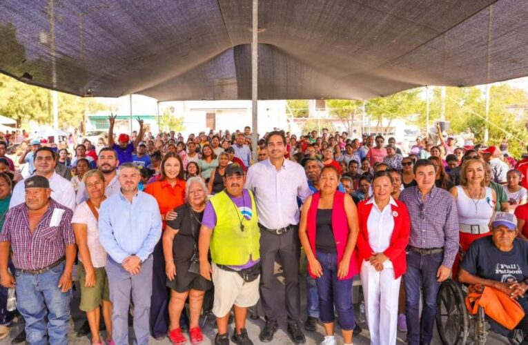 Presidió Carlos Peña Ortiz Brigada DIF en la Capitán Carlos Cantú