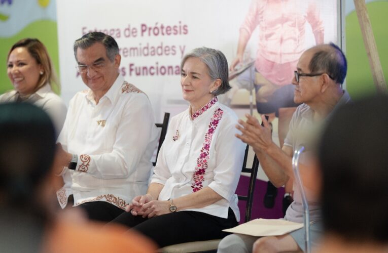 Américo y María de Villarreal impulsan la rehabilitación y autonomía de las personas con discapacidad