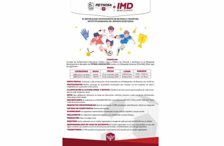 Invita Carlos Peña Ortiz a participar en la convocatoria de Fútbol CONADE 2026