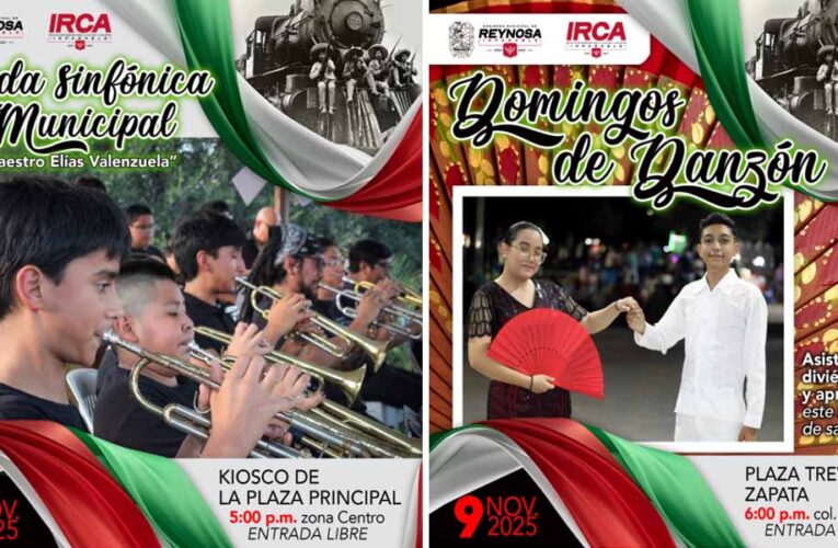 Invita Gobierno de Carlos Peña Ortiz a disfrutar de cartelera cultural dominical