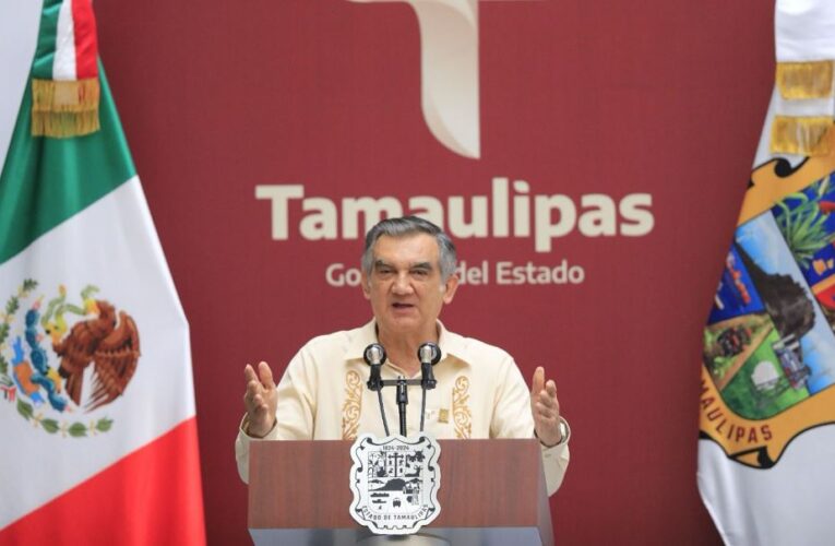 Reconoce gobernador al equipo de Protección Civil y a Servicios Aéreos de Tamaulipas