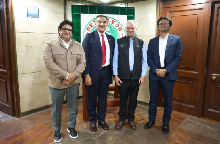 Revisan gobernador Américo Villarreal y director de Pemex proyectos estratégicos para Tamaulipas