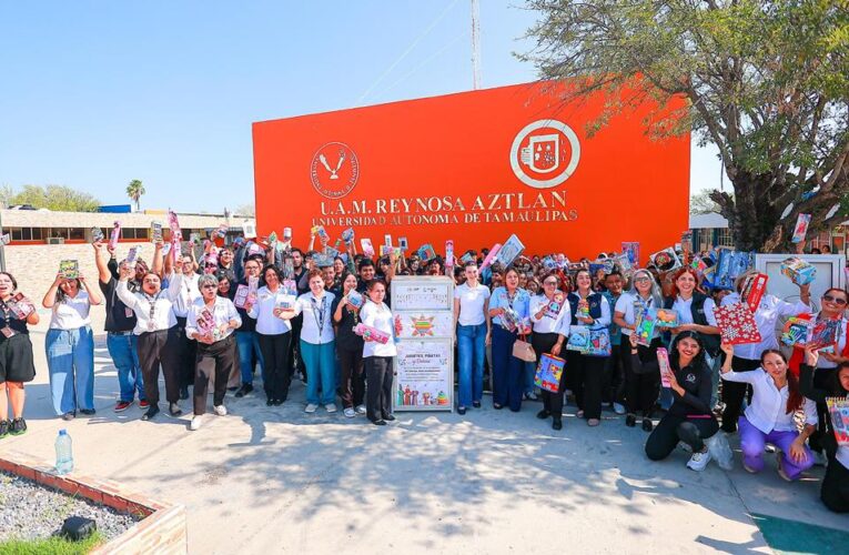 Arranca DIF-Reynosa campaña Regalemos Sonrisas para reunir juguetes y dulces en favor de la niñez