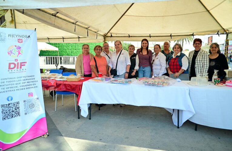Invita DIF-Reynosa a Ventas de Manualidades este domingo en la Plaza Principal