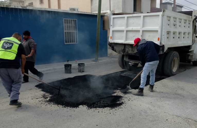 Realizó COMAPA acciones de bacheo tras reparaciones hidráulicas