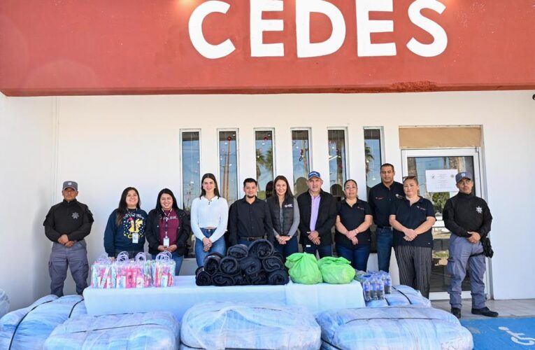 Suman esfuerzos DIF Reynosa y Voluntariado para brindar abrigo y apoyo a adultos mayores del CEDES