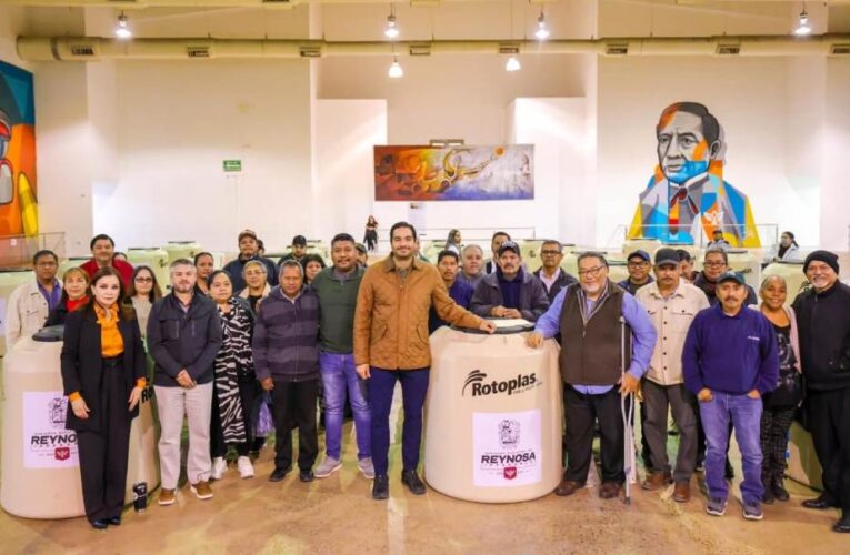 Apoya Gobierno de Reynosa infraestructura hidráulica de centros de convivencia espiritual