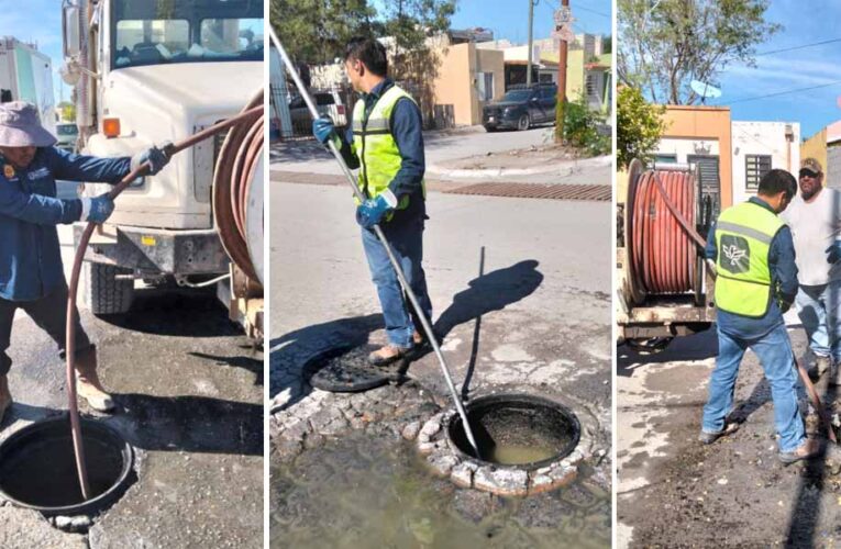 Atendió COMAPA reportes de usuarios en fracc. Hacienda Las Bugambilias