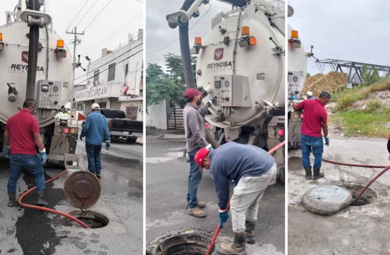 Trabajó COMAPA en sondeos de red de alcantarillado en diversos sectores de la ciudad