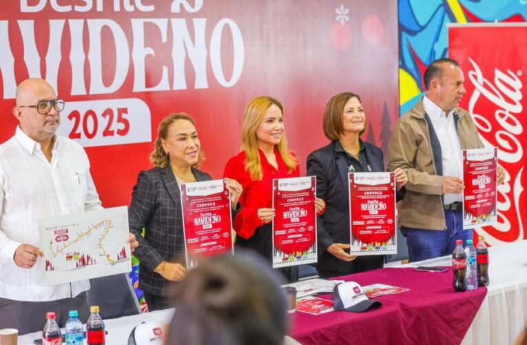 Recorrerá Desfile Navideño 2025 los bulevares Hidalgo y Morelos el sábado 13 de diciembre