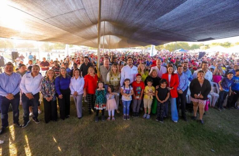 Festejó Carlos Peña Ortiz a más de 2,800 habitantes de la Juárez con alegre Posada