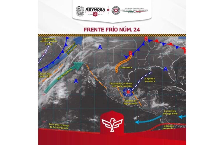 Inicia hoy domingo 28 descenso de temperaturas e incrementa probabilidad de lluvia