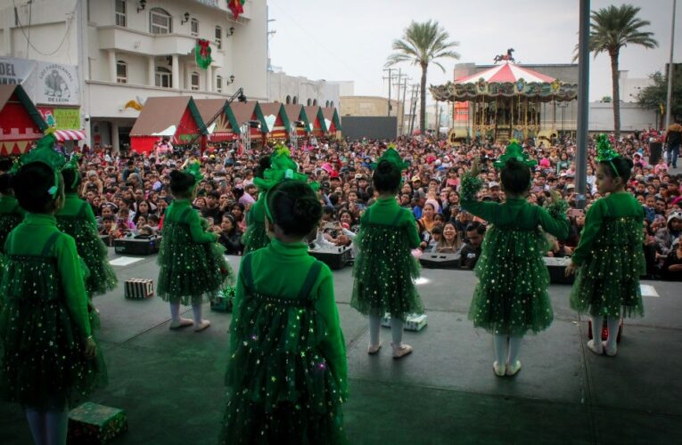 Presentó Gobierno de Carlos Peña Ortiz programa del IRCA en tradicional Encendido del Pino
