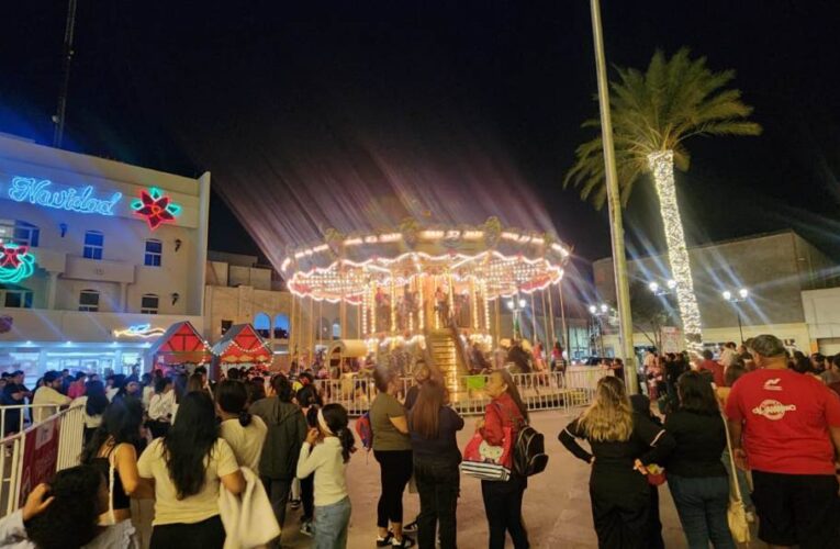 Asiste y disfruta la Navidad en la plaza principal de Reynosa