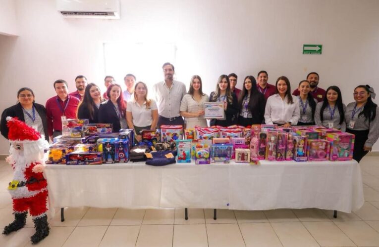 Convivió Carlos Peña Ortiz con niños de Casa Hogar al entregar nuevas instalaciones