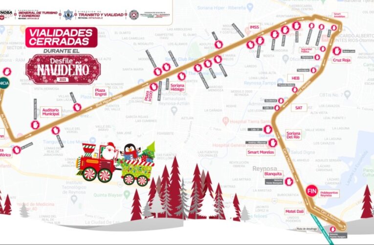 Conoce la Ruta del Desfile Navideño 2025 y planea tus recorridos