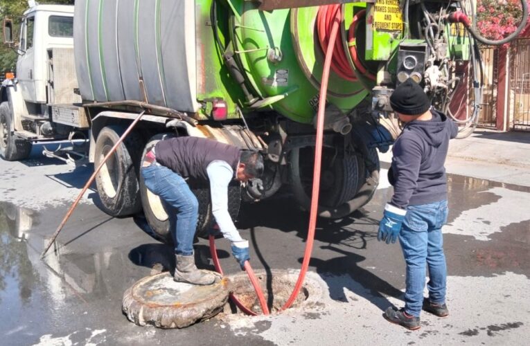Trabajó COMAPA en sondeo de drenaje sanitario en distintos sectores de la ciudad
