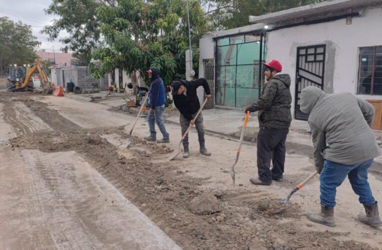 Avanza COMAPA con la rehabilitación sanitaria en la colonia Narciso Mendoza