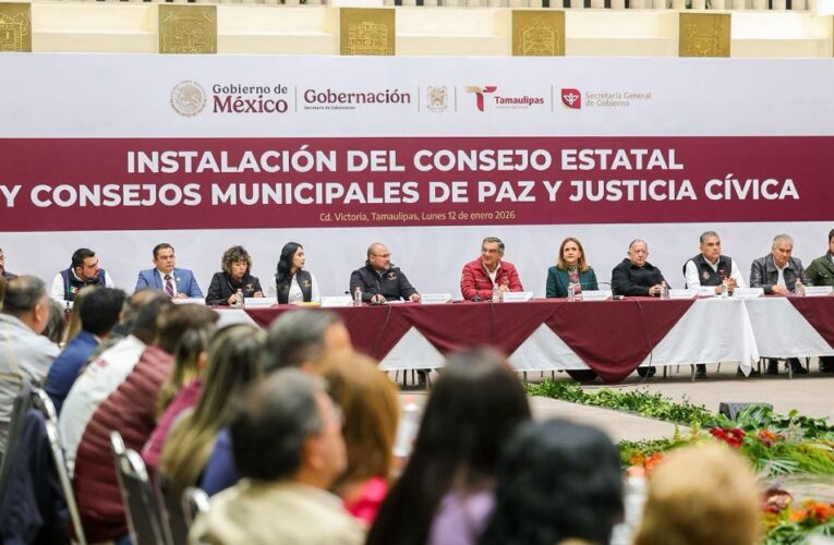 Carlos Peña Ortiz destaca respaldo federal y estatal para seguridad y agua en Reynosa