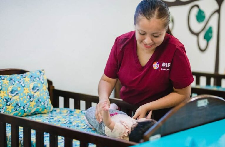 Brinda DIF-Reynosa apoyo a familias con servicio de Guardería 3 en Jarachina Sur