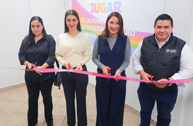 Inaugura DIF-Reynosa y Voluntariado área de Terapia Ocupacional en CRI