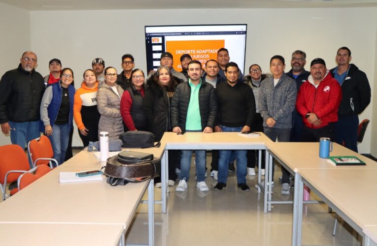 Realizan curso de Deporte Adaptado con el apoyo del Gobierno de Reynosa