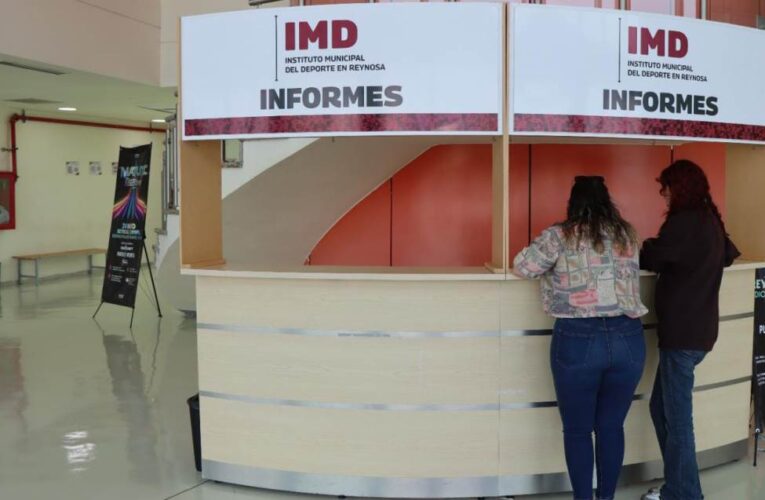 Inscríbete y forma parte del Polideportivo Reynosa