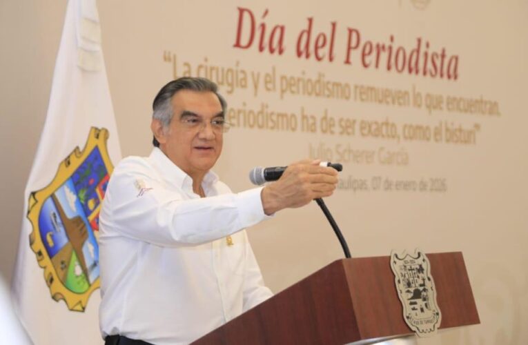Imprescindible labor de las y los periodistas para un mejor Tamaulipas: Américo