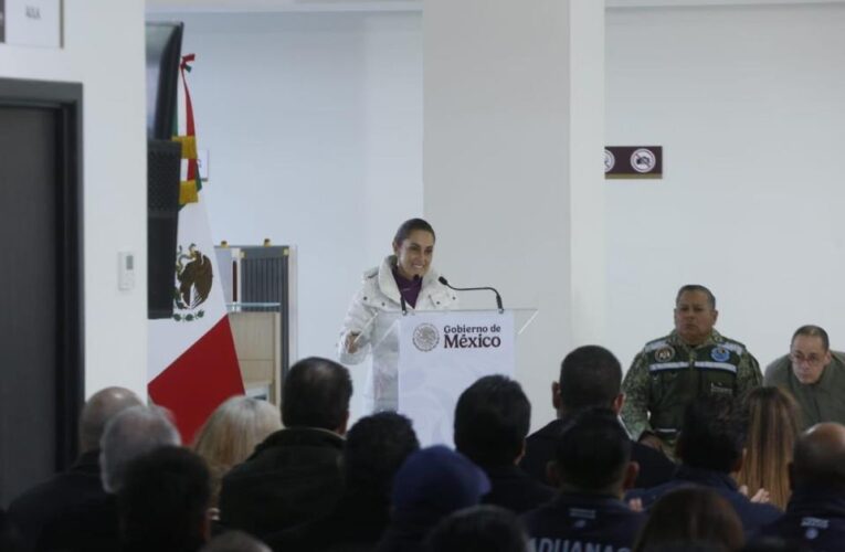 Inaugura presidenta la Agencia Nacional de Aduanas de México en Nuevo Laredo