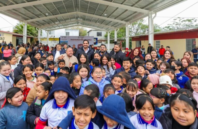 «Motiva infraestructura escolar a niños y niñas de Reynosa», Director de escuela primaria