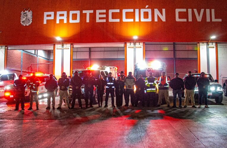 Realizó Protección Civil Operativo Carrusel durante la noche del domingo
