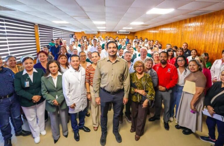 Reciben enfermeras de la Unidad de Medicina Familiar 33 de Reynosa, «Subsidio del Agua»