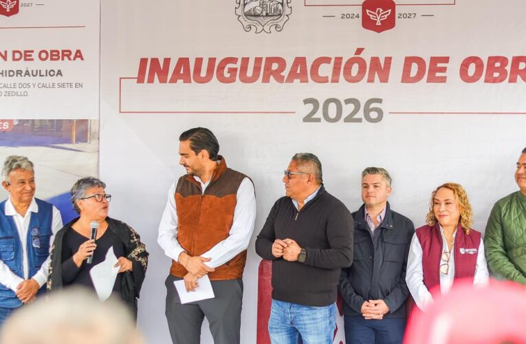 Obras municipales representan cambio positivo en las familias: vecina de la Zedillo