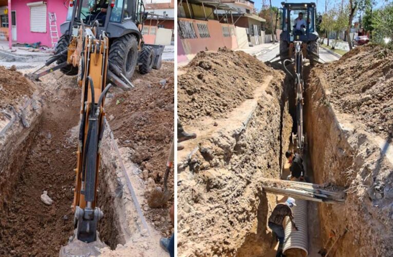 Inició COMAPA rehabilitación de drenaje sanitario en la colonia Benito Juárez
