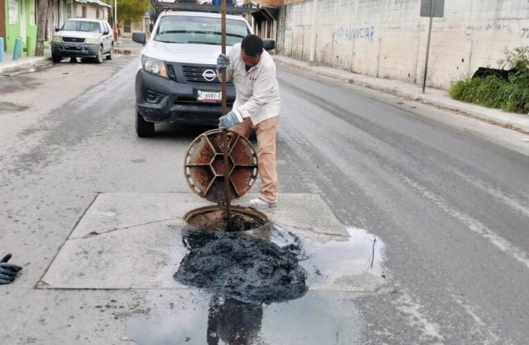 Realizó COMAPA limpieza de pozos en la colonia Aquiles Serdán